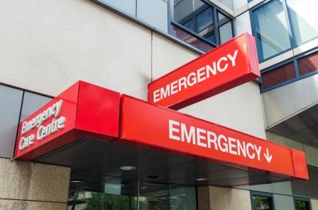 Emergency Care Center Sign